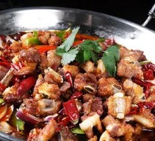 Spicy Dry Pot Pork Ribs