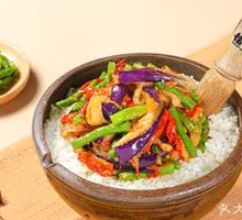 茄子擂豆角
