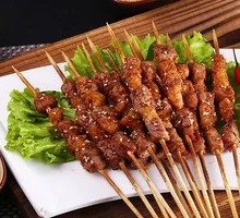 Grilled Lamb Skewers