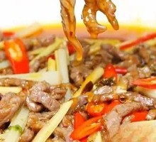 Stir-Fried Beef Strips