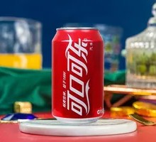 Canned Coca-Cola