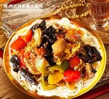 Fried Meat Noodles