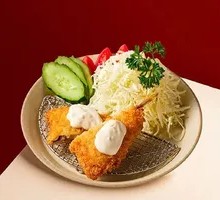 Fried Bamboo-Clad Fish
