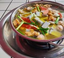 Spicy Sour Cabbage and Tofu Flower