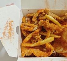 Chicken Strip Rice Noodle Fries Combo