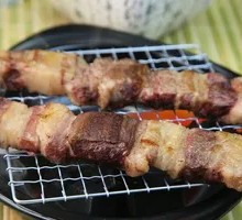 Beef Head Skewers