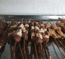 Freshly Skewered Lamb Kebabs
