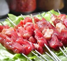 Pickled Chili Meat Skewers