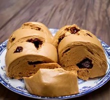 Brown Sugar Flowering Steamed Bun