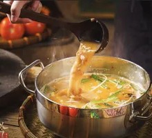 Soup-Drinking Pot