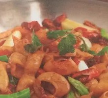 Dry-Fried Pork Intestines
