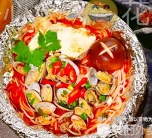 Spicy Mussels Rice Noodles