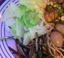 Stewed Pork with Soybeans Rice Bowl