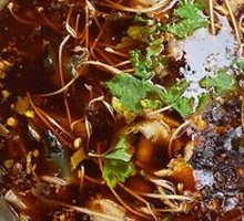 Sliced Fish with Spicy Sauce