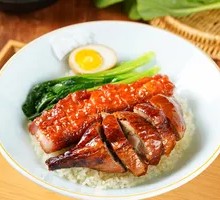 Three-Meat Rice Bowl with Duck and Goose