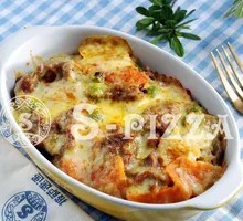黑椒牛肉芝士焗饭