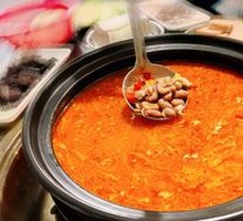 Sour Spicy Bean and Corn Hot Pot