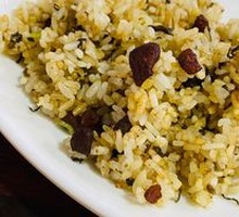 Salted Vegetable and Pork Crisp Fried Rice