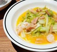 Shrimp with Baby Bok Choy