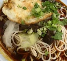 Braised Beef Noodles with Egg