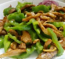 Green Pepper Shredded Pork