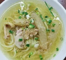 Bamboo Mushroom Chicken Noodle Soup