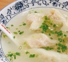 Pork Dumplings in Clear Soup