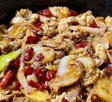 Dry Pot Frog Stir-fry