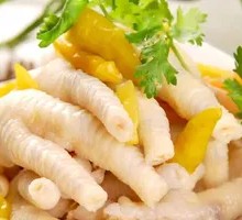 Sweet and Sour Chicken Feet
