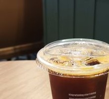 Plum Sparkling Americano