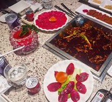 Clear Oil Red Pot