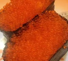 Corn Crab Roe Sushi