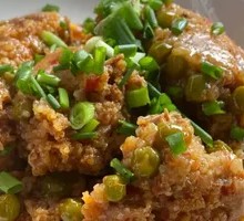 Steamed Pork Ribs with Rice Flour