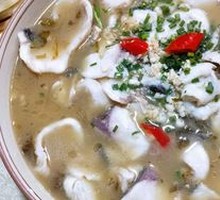 酸菜鱼片