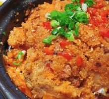 Steamed Pork Ribs with Rice Flour