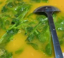 Fava Bean Soup with Pea Shoots