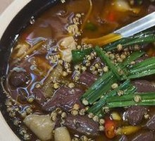 Spicy Intestine and Blood Curd