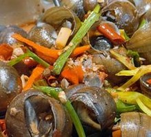 Spicy Field Snail Stir-fry