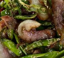 Green Pepper Pork Bites