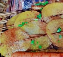 Roasted Fresh Potato Slices