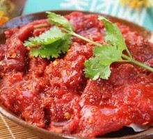 Spicy Pork Slices