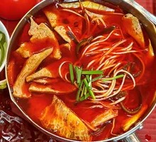 Sichuan-style Pickled Pepper Pork Liver Rice Noodles