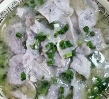 Pork Intestine and Lung Soup