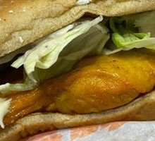 Fruitwood-Flavored Chicken Burger