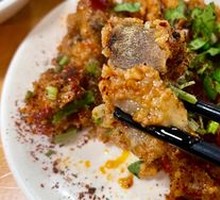 Steamed Pork Ribs with Rice Flour