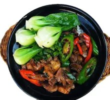 Pepper Chicken Baozi Rice