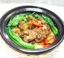 Steamed Spare Ribs with Black Pepper