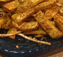 Spicy Potato Strips