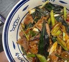 Stir-Fried Spicy Pork Liver Noodles