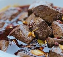 Stewed Blood Curd